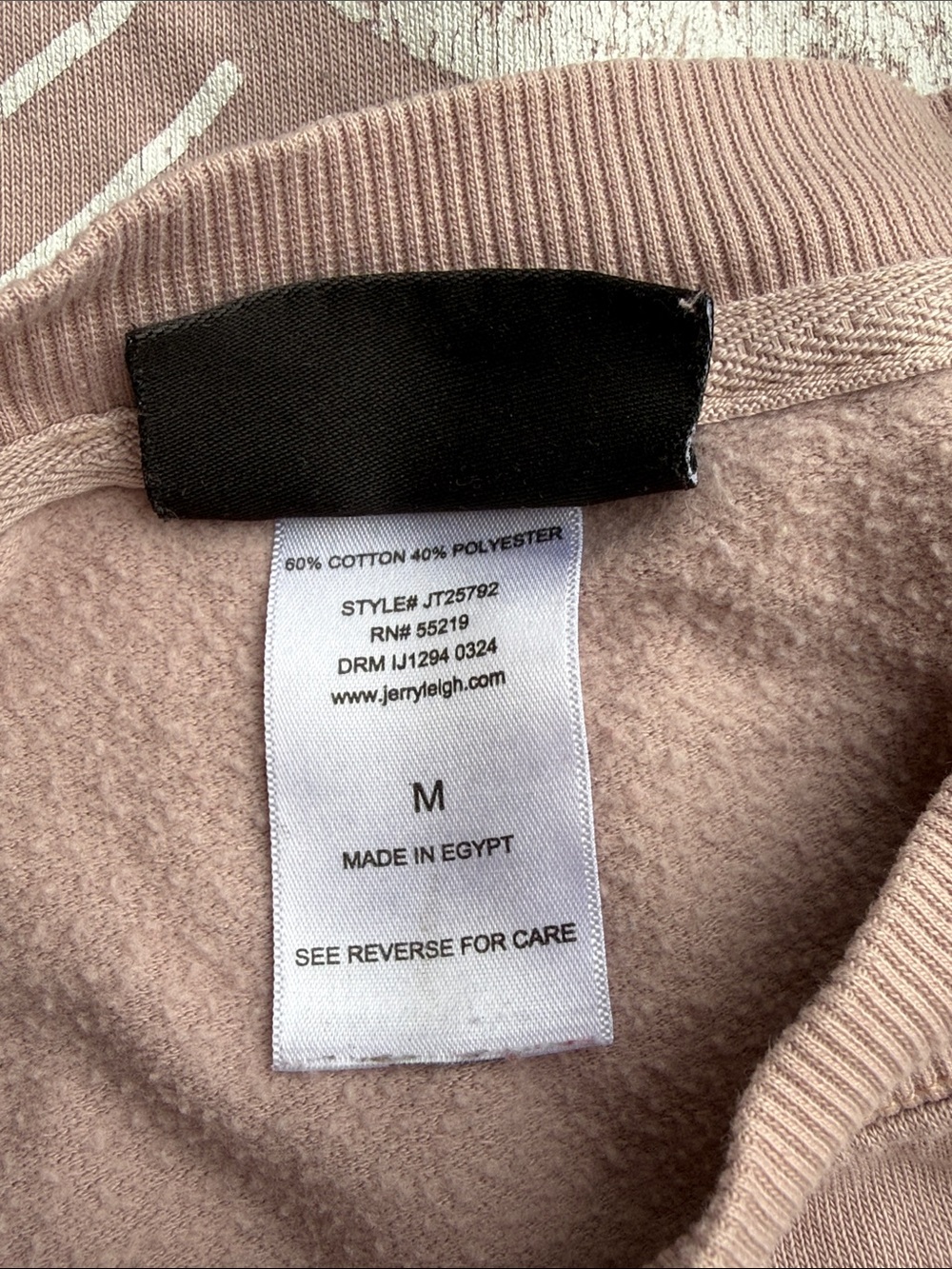 Modern Lux Size Medium Pink Free Spirit Pullover Sweatshirt Southwest - Picture 3 of 6